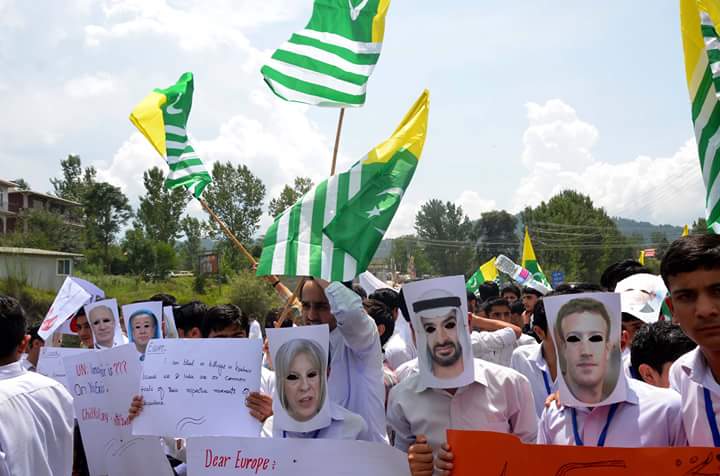 Rawlakote protests on August 11, 2016