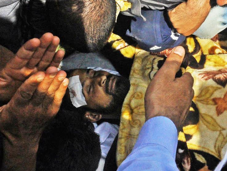 Slain Riyaz Ahmad Shah