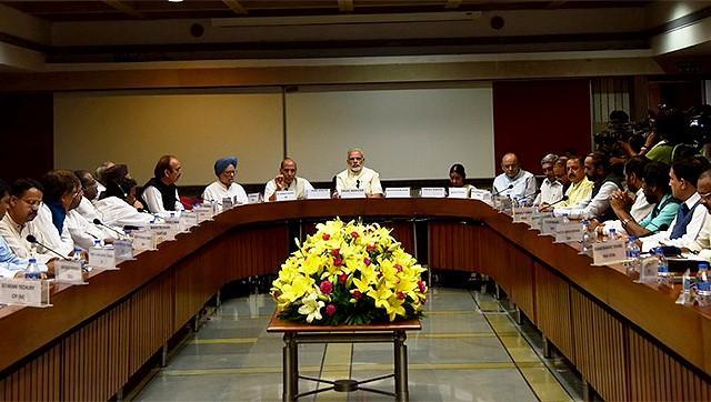 All party meeting held in New Delhi on August 12, 2016. 