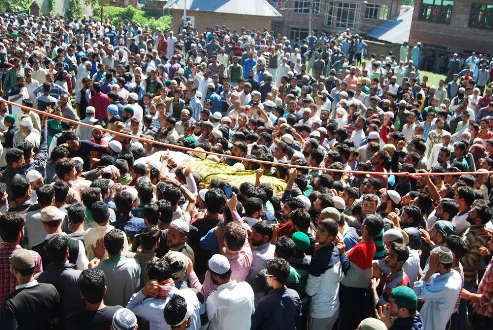 Funeral of Basit Ahmad Ahanger 6