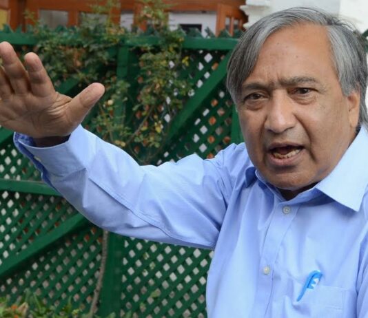 MLA Kulgam, Mohammad Yousuf Tarigami, (KL Image: Bilal Bahadur)