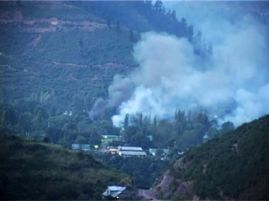 One of screen grabs of Uri attack.