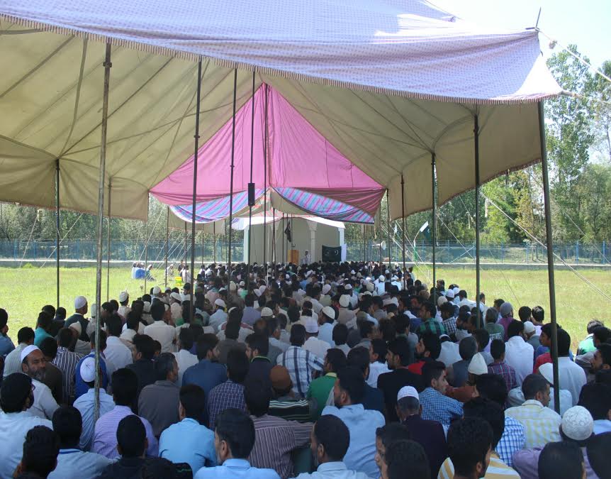 A scene from pro-freedom rally held in Warpora Sopore on September 05, 2016. (KL Image: Muhammad Abu Bakr)