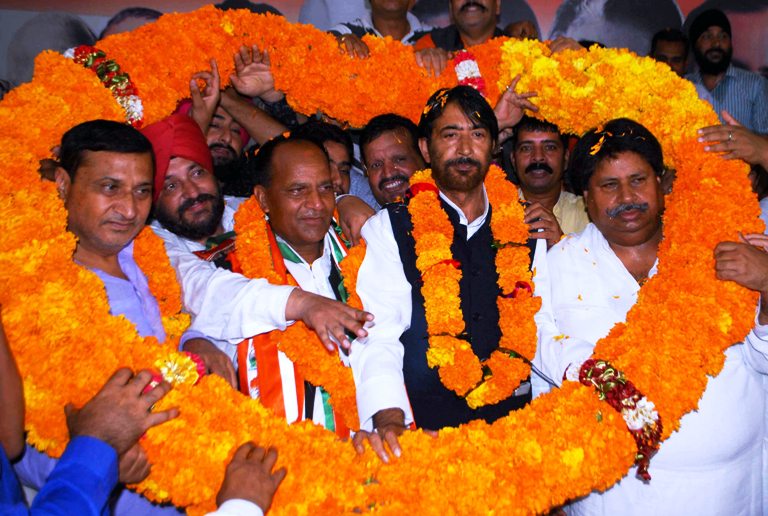 BJP man In Congress fold