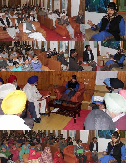 Delegations call on CM on Oct 21, 2016.