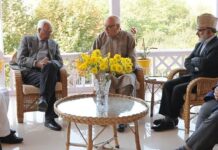 #Day109: Dr Abdullah led NC Delegation meets Governor