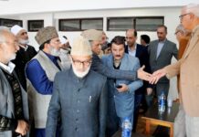 #Day110: Dr Farooq Hails Yashwant Sinha Meeting Resistance Leadership