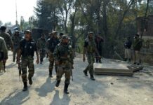 Army resorts to aerial firing in Wanpoh Islamabad