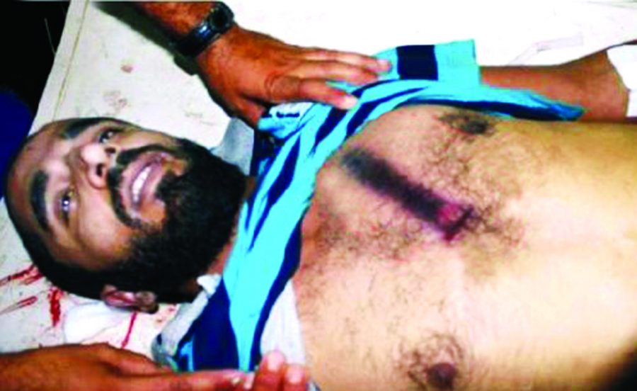 Slain Fateh Kadal youth Irfan Ahmad Wani. 