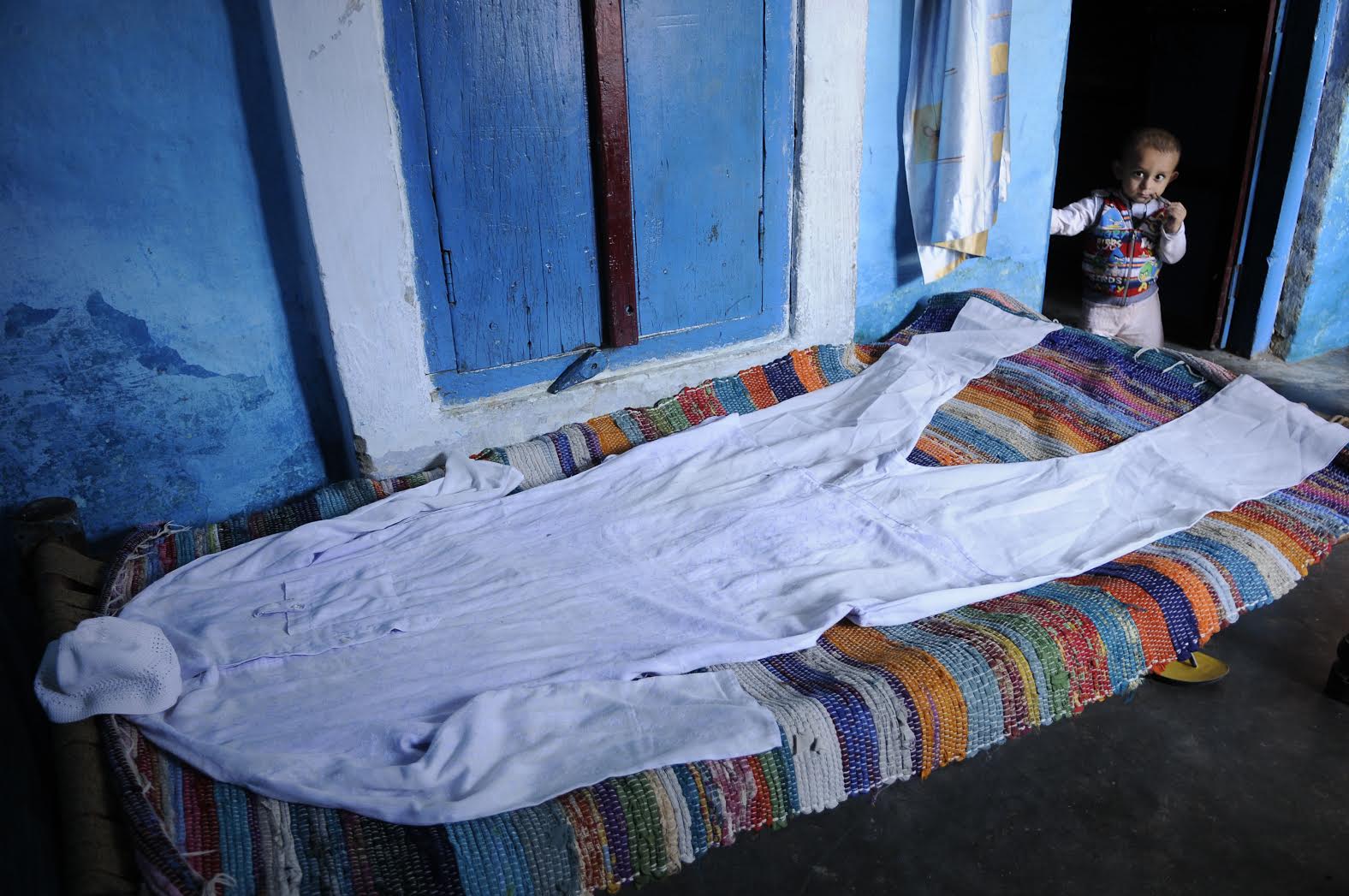 The room where Mohammad Akhlaq of Dadri lived. (HT Image: Burhaan Kinu)