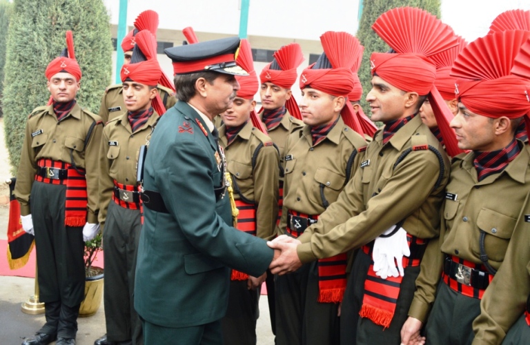 Passing Out Parade at JAKLIRC on November 26, 2016