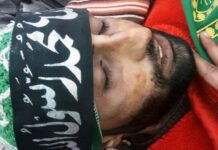 The month-old rebel, killed on Saturday, laid to rest at Kakopora