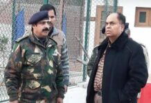 J&K Prisons Chief Visits Central Jail Srinagar