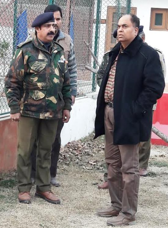 DG Prisons S K Mishra visiting Central Jail Srinagar