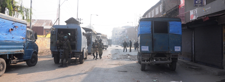 A scene from Soura on Nov 02, 2016. (KL Image: Bilal Bahadur)