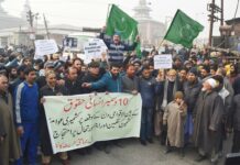 HR Day: Police prevents Hurriyat’s UN March in Nowhatta