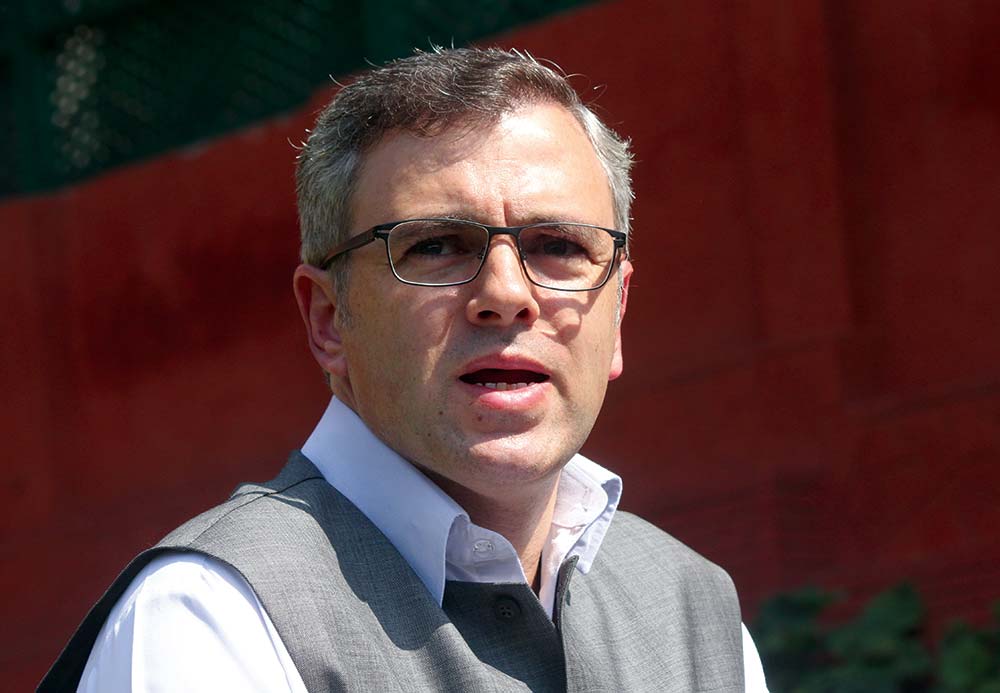 Former Chief Minister Omar Abdullah