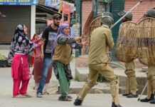 Video showing forces thrashing women in Pulwama village goes viral