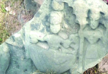 Ancient Stone Sculpture Unearthed Near Gulmarg