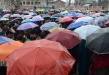 NHM employees continue pen down strike KL Image Bilal Bhadur