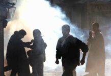 Clashes erupt in Trehgam against arrest of local youth
