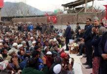 Azad, Mir, Karra, Itoo addresses joint INC-NC meeting at Damhal Hanjipora