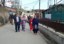 By-Election: Altaf Bukhari cast vote at Abi Guzar
