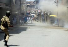 Clashes in southern Kashmir parts to protest militant killings