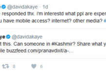 UN repertoire seeks your comments on Kashmir Internet ban