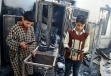 Students of three gutted schools lost their address since weekend