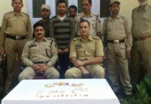 Police resolve theft case in Uri; Ornaments recovered