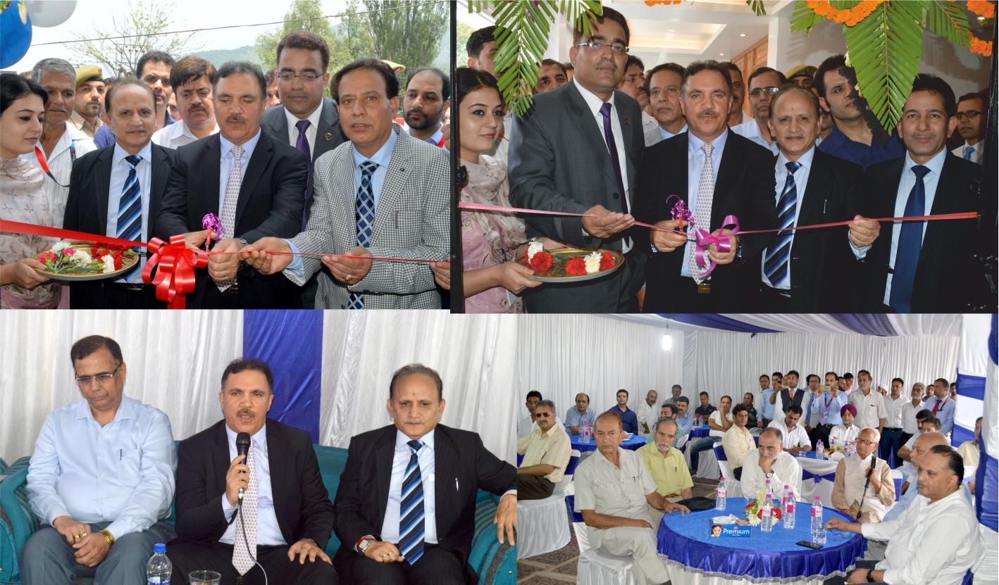 J&K Bank Chairman Inaugurates New Premises, ATM At B B Cant | Kashmir Life