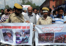 Rasheed marches in support of police, they detain him