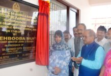 Mehbooba inaugurates Kissan Ghar; Multi-level Parking slot; Student hostel at Jammu