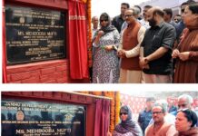 Mehbooba on two day visit to Jammu, lays foundation of three developmental projects