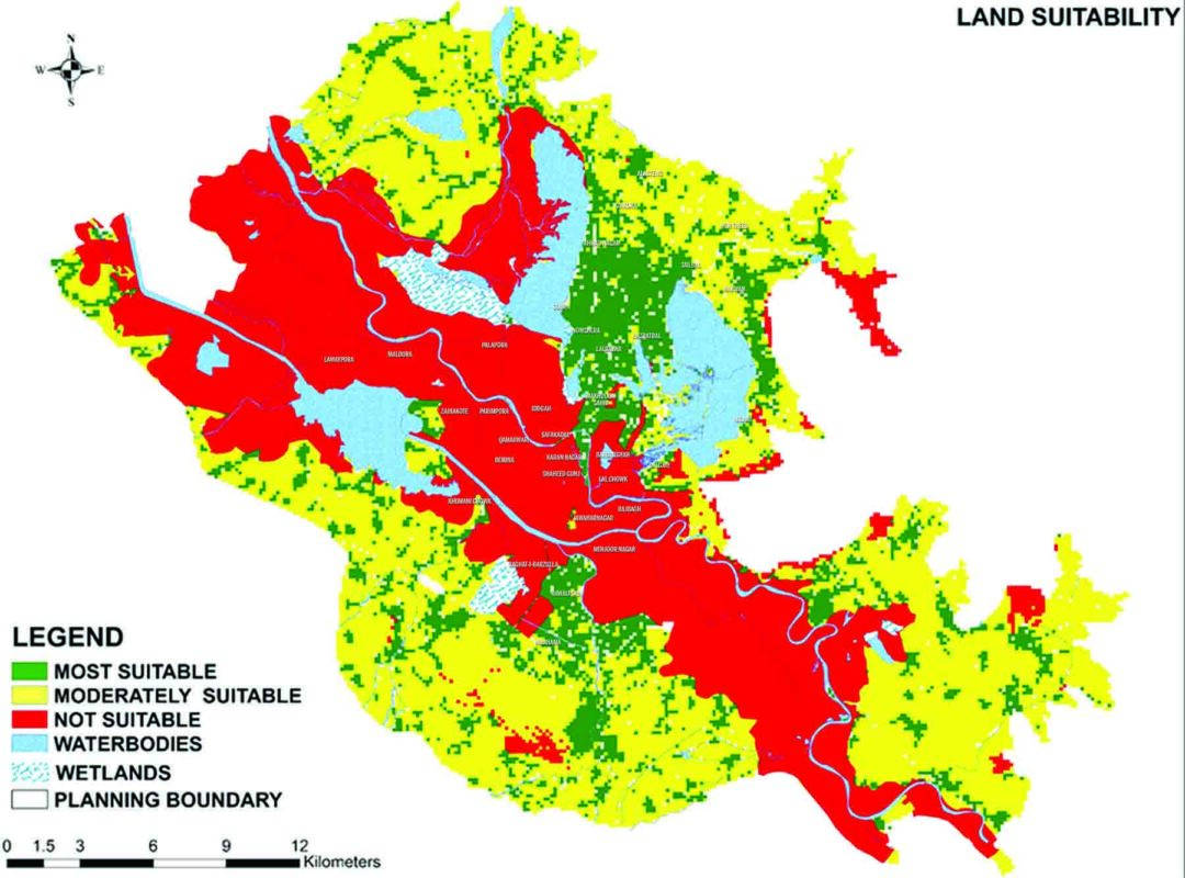 Srinagar Map