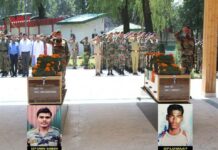 Awneera encounter: Army pays tribute to its men, bodies flown to native places