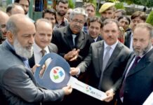 J&K Bank donates electric cars for specially-abled to Kashmir University