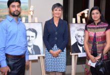 Portraits by JK Police Constable Ishfar Ali showcased at Australian High Commissioner’s residence
