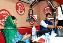 In Jammu, CM launches Radio Mirchi, another FM