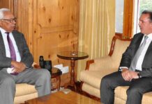 Chairman J&K Bank meets Governor