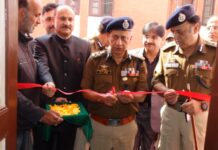 DGP Dr Vaid inaugurates residential quarters at Police Housing Colony Sgr