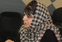 Mehbooba announces Rs. 20 lakh for illumination, Rs. 45 lakh for developing other civic amenities in Baramulla town
