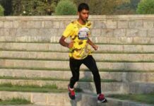 Setting a record: Kashmiri athlete to run 110 kms on Sunday