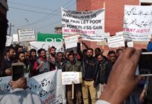 Quarry workers protest on Sunday