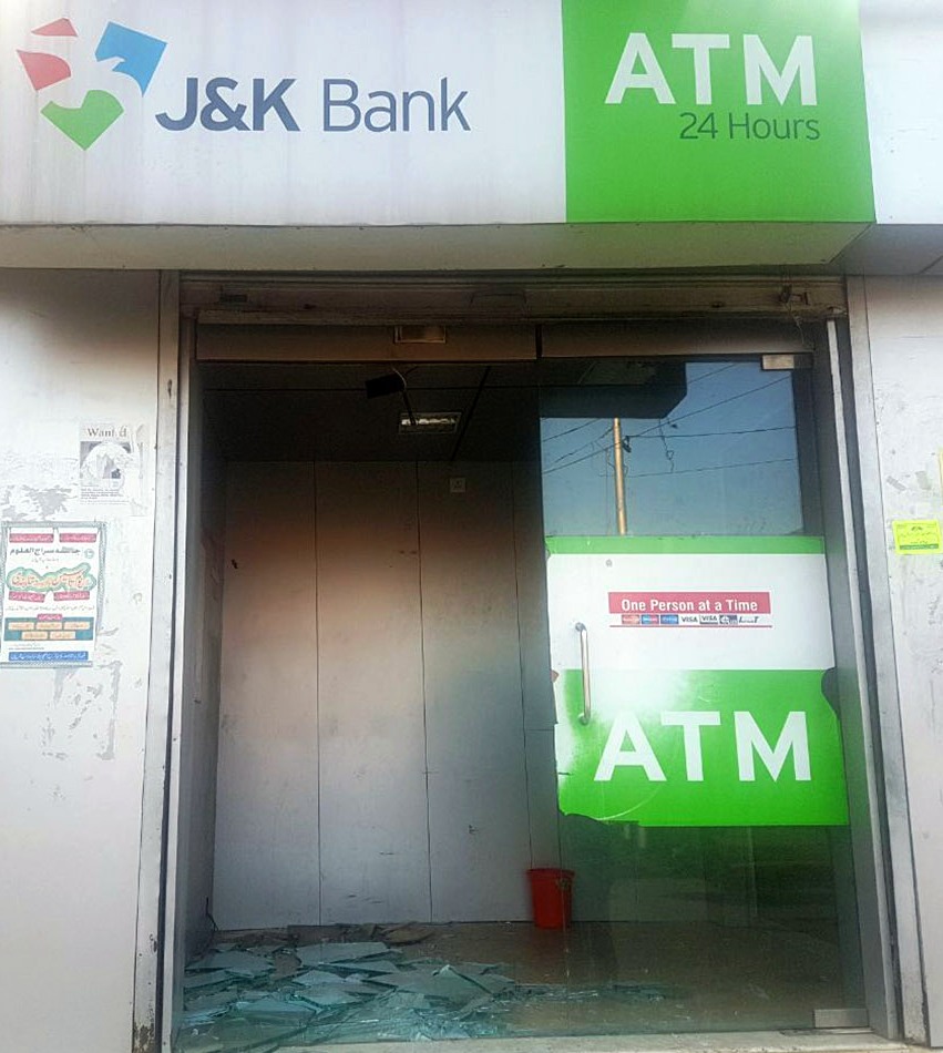 Cash Laden ATM Taken From Shopians Crowde