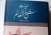 Afaqi’s biography on Sheikhul Aalum released