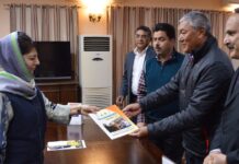 Dorjey presents copy of ‘Our Cooperatives’ to Chief Minister
