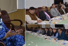 CM chairs meeting of Ahrabal, Kokernag, Verinag Dev Authorities