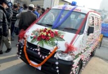 On eve of Eid-i-Milad, JK Bank donates ambulance to Dargah